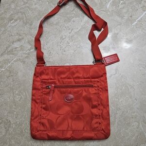 Coach Red Crossbody Bag